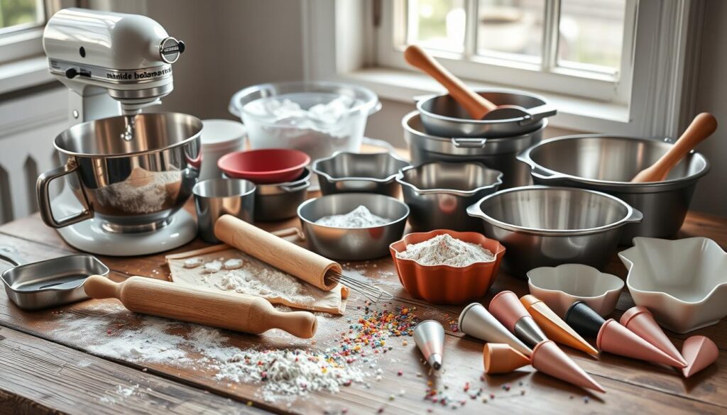 Homemade Cake Baking Tools