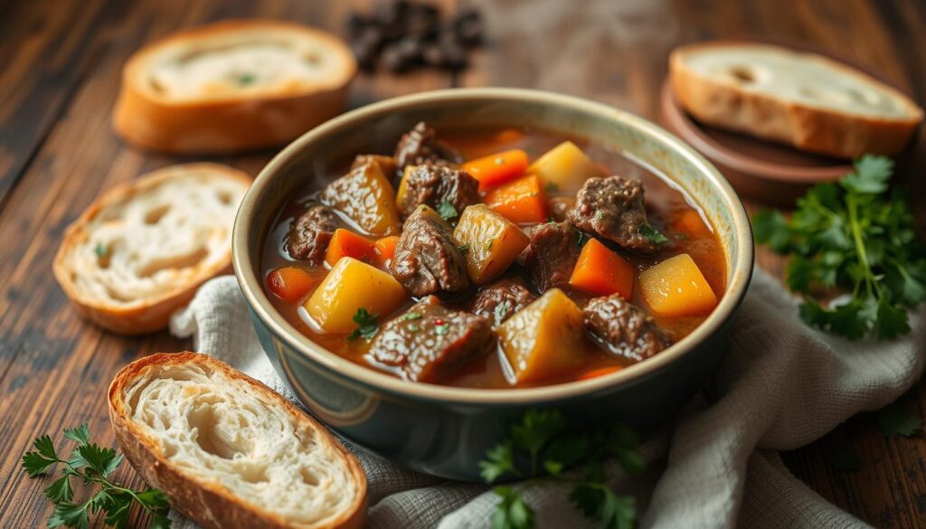 beef stew comfort food