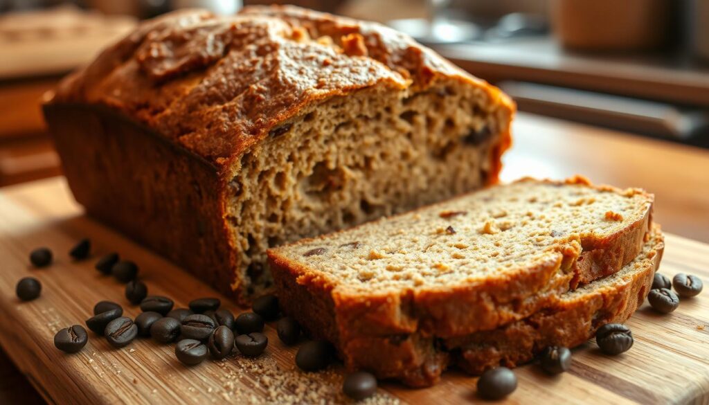 cardamom coffee banana bread