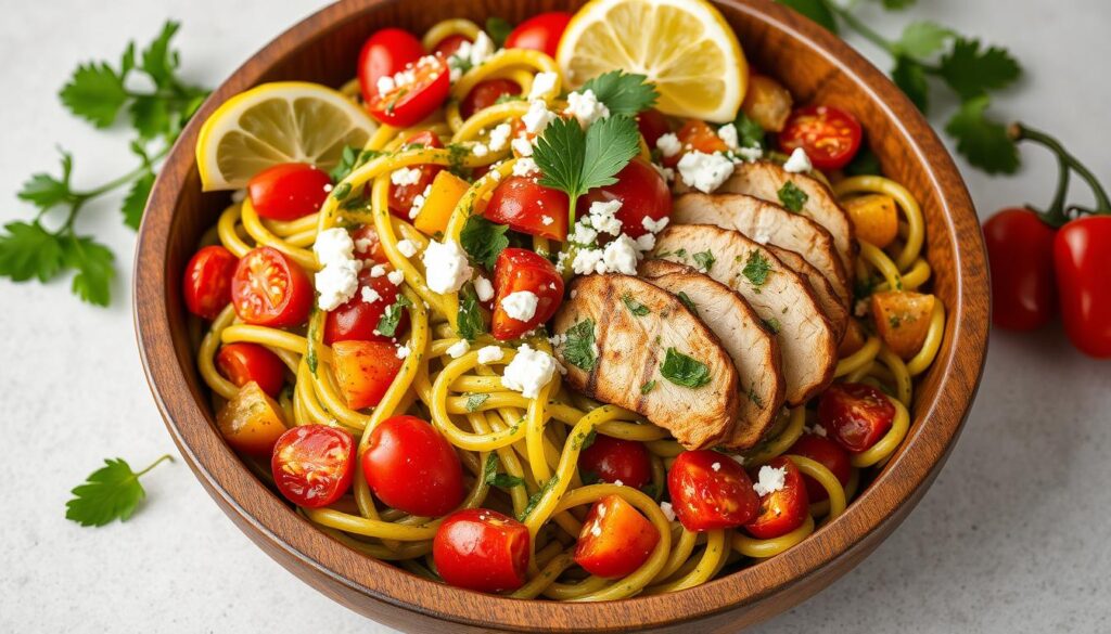 chimichurri pasta salad