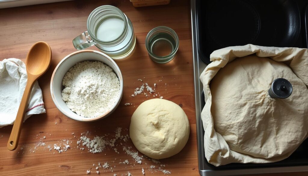 cooking techniques for einkorn english muffins