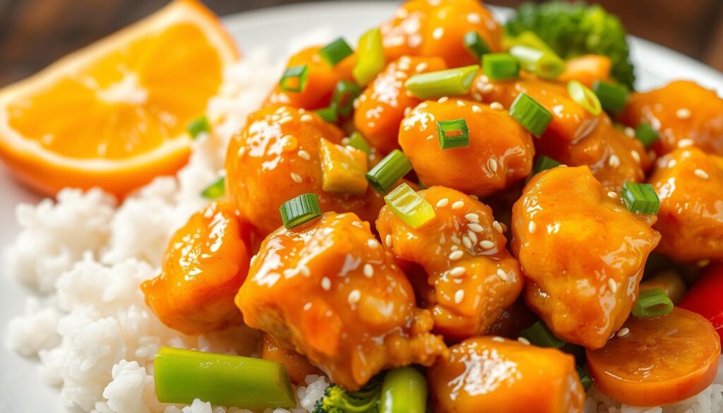 crispy orange chicken