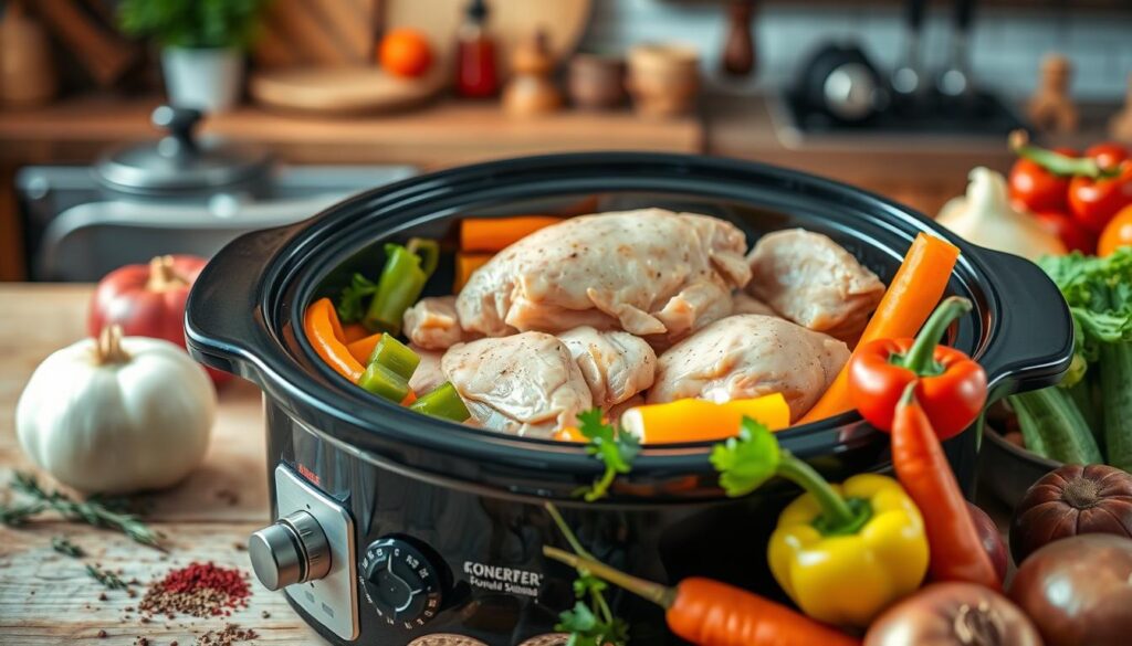 frozen boneless skinless chicken crockpot recipes