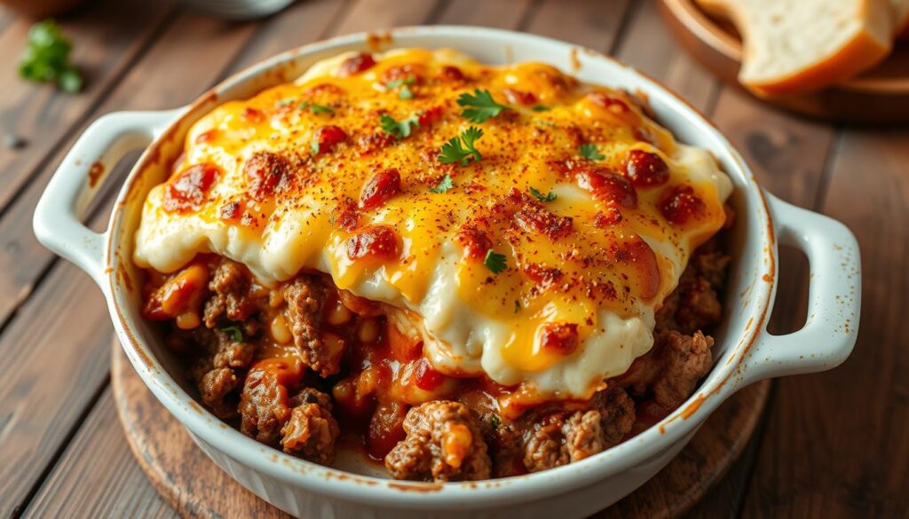 ground beef mashed potatoes casserole