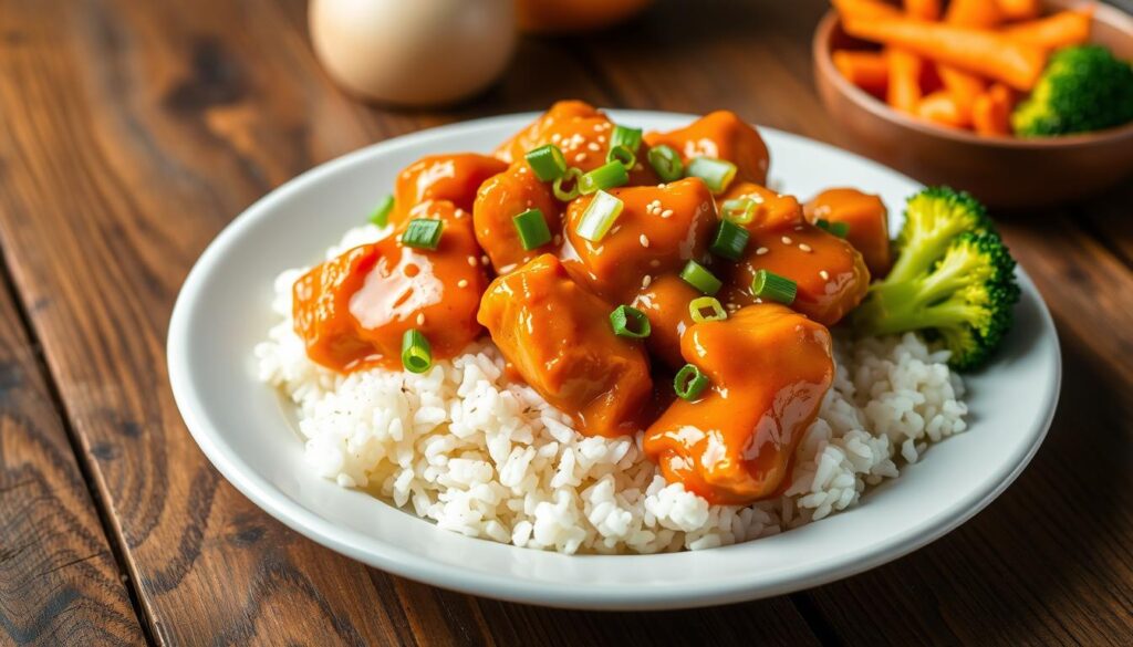 homemade orange chicken