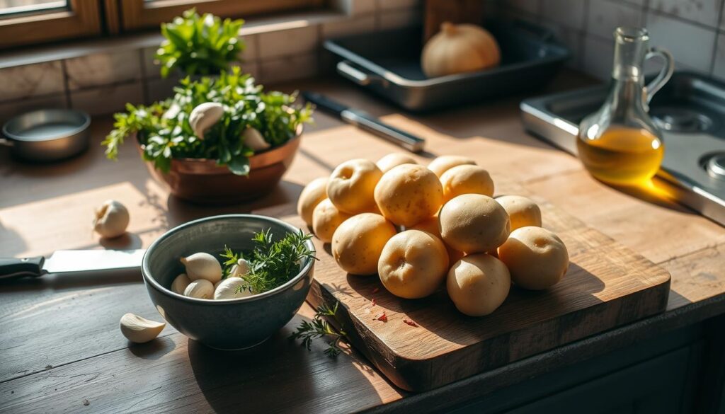 how to make rustic potatoes