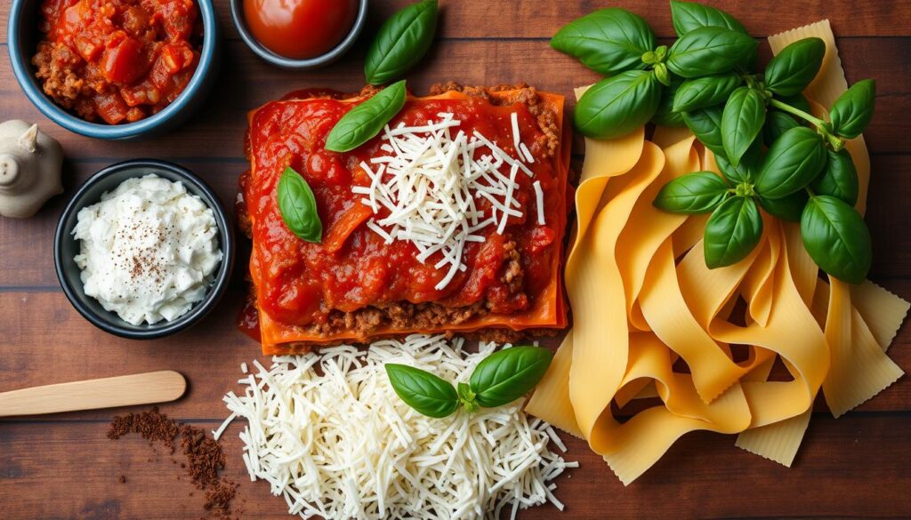 lasagna ingredients