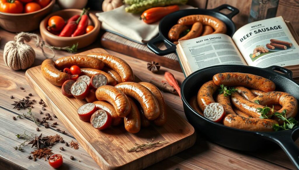 old fashioned beef sausage recipes