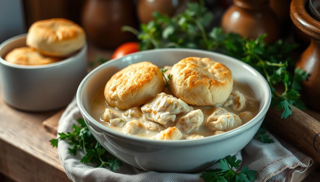 pillsbury chicken and dumplings with biscuits