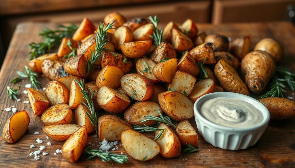 rustic potatoes