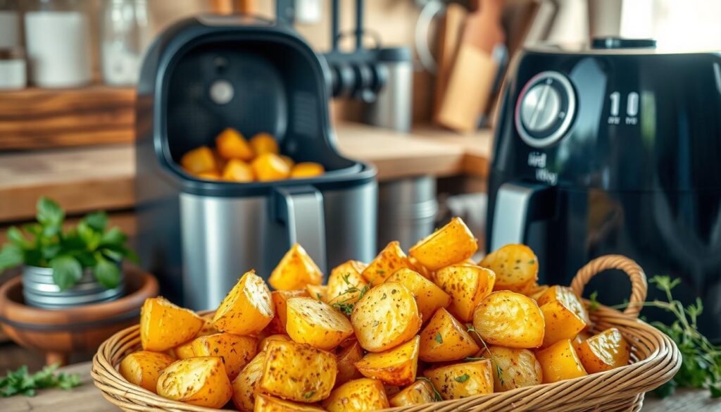 rustic potatoes air fryer