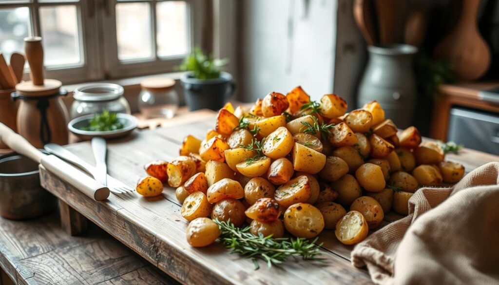 rustic potatoes side dish