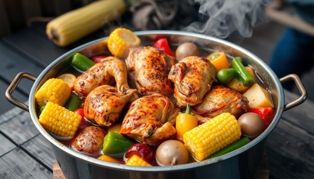 seafood boil with chicken recipe