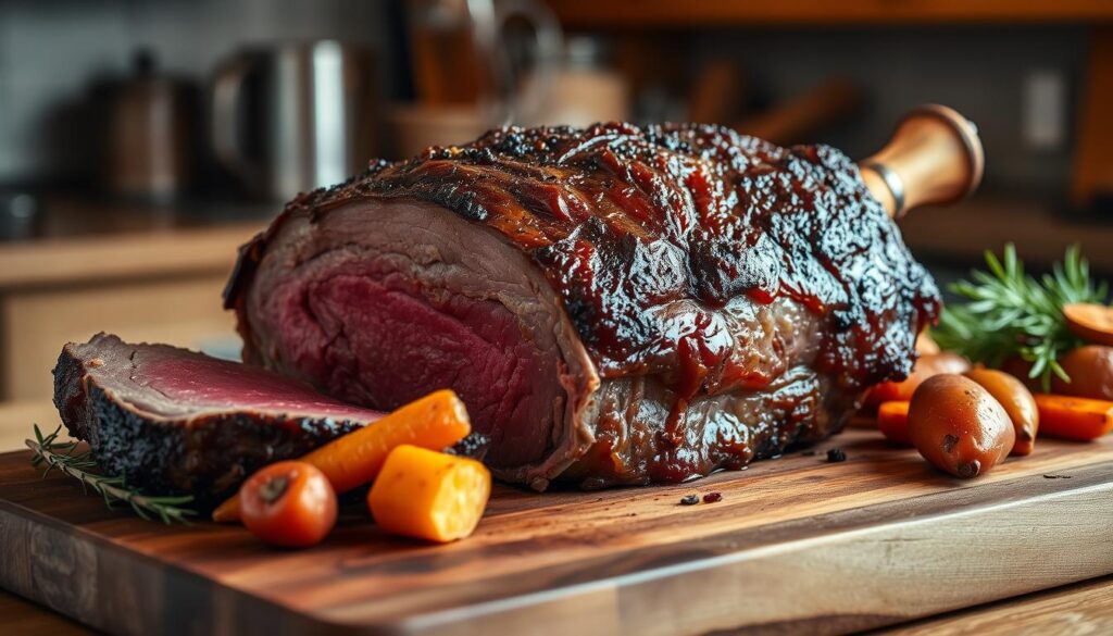 slow-roasted beef shoulder roast prime