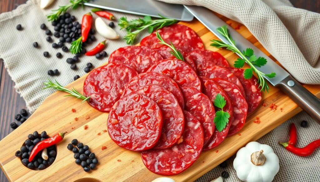 spicy beef salami recipe