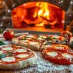 traditional winter pizza preparations