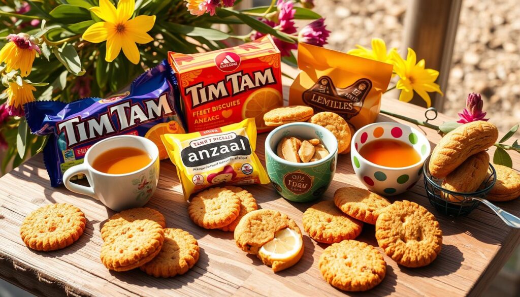 what is a typical Australian biscuit