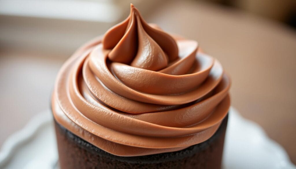 Chocolate Swiss Meringue Buttercream