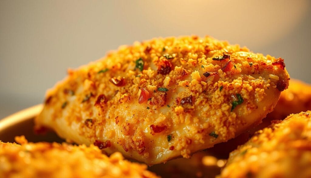 Garlic Parmesan Crusted Chicken