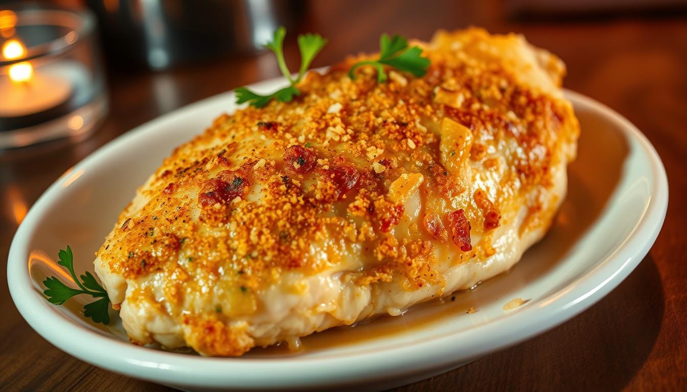 Garlic Parmesan Crusted Chicken Recipe