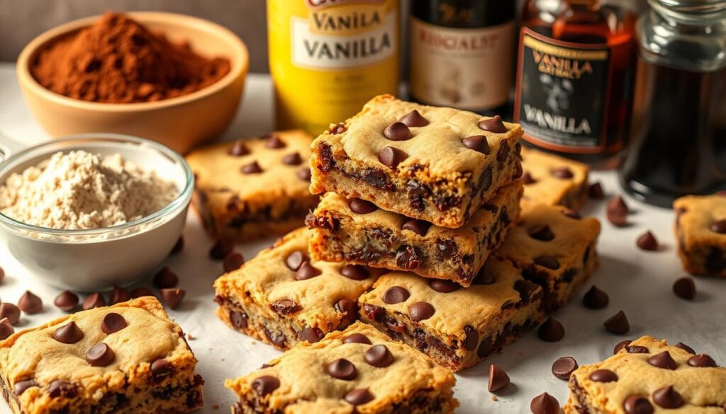 Lazy chocolate chip cookies with cake mix ingredients