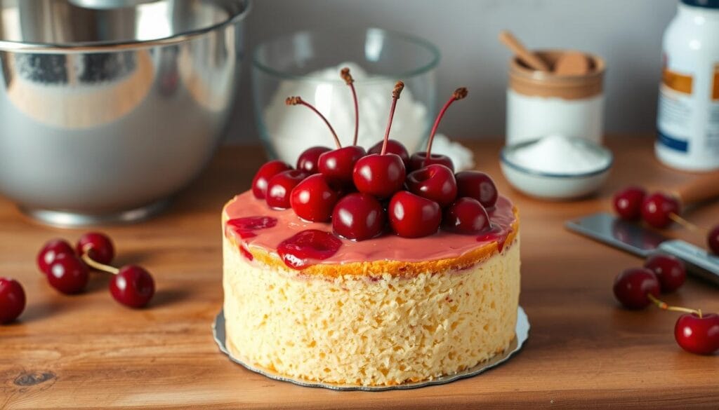 Maraschino cherry cake baking tips