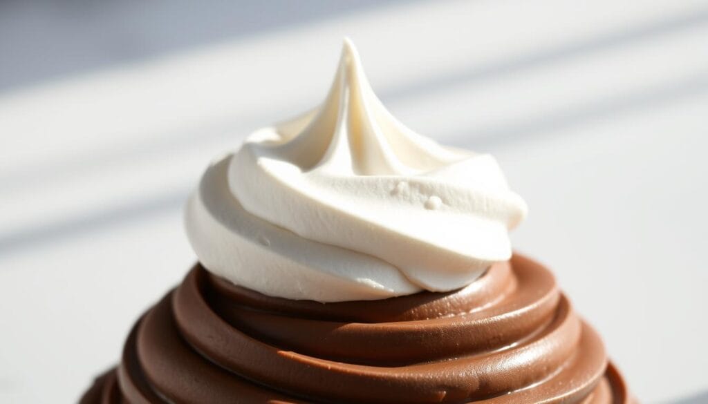 Perfect meringue for chocolate buttercream frosting