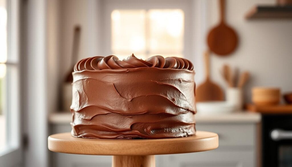 chocolate buttercream cake