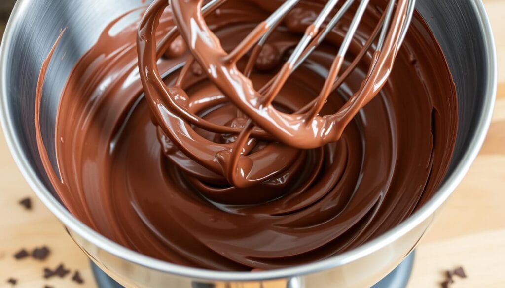 chocolate buttercream frosting mixing technique