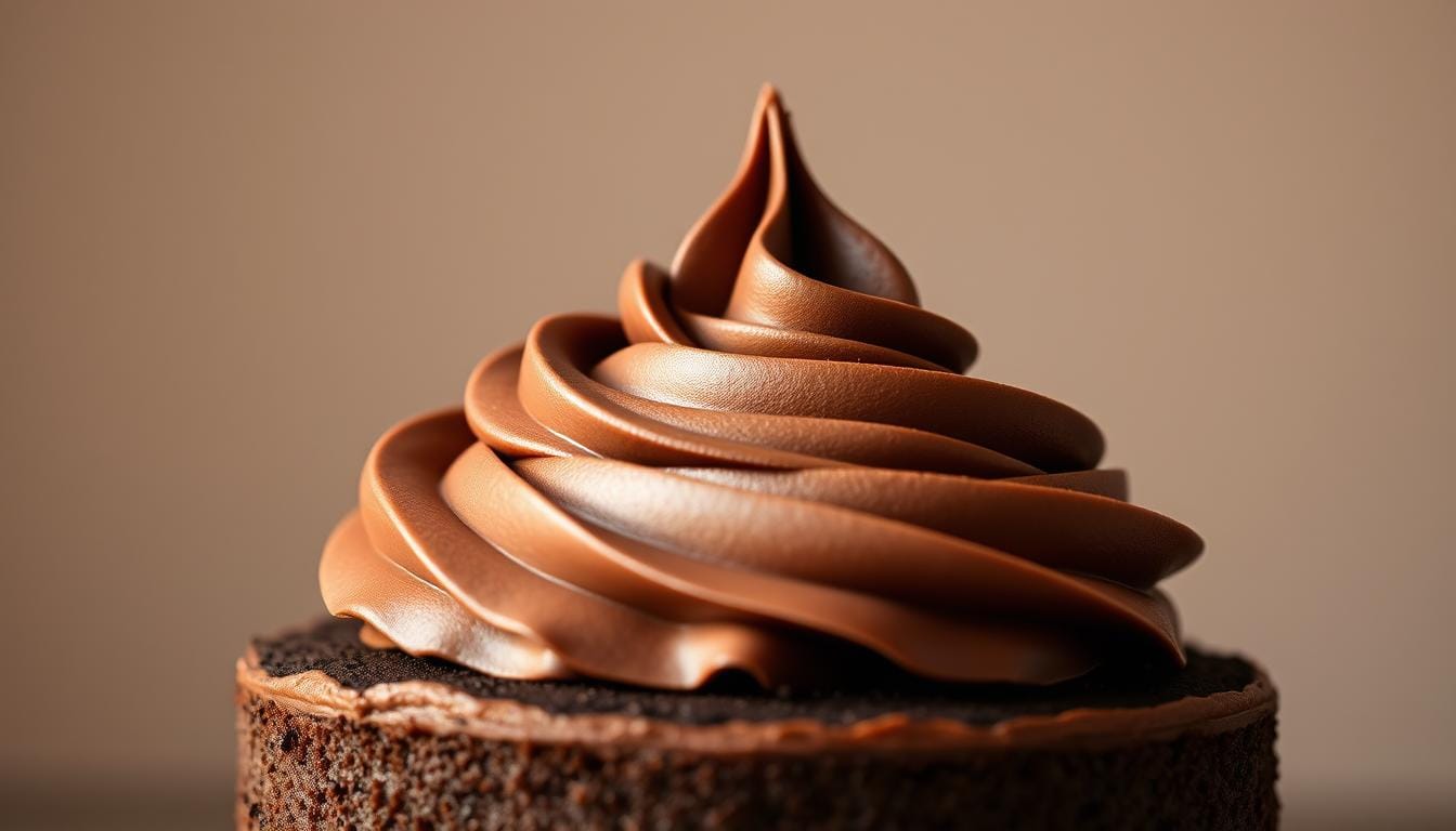 chocolate swiss meringue buttercream