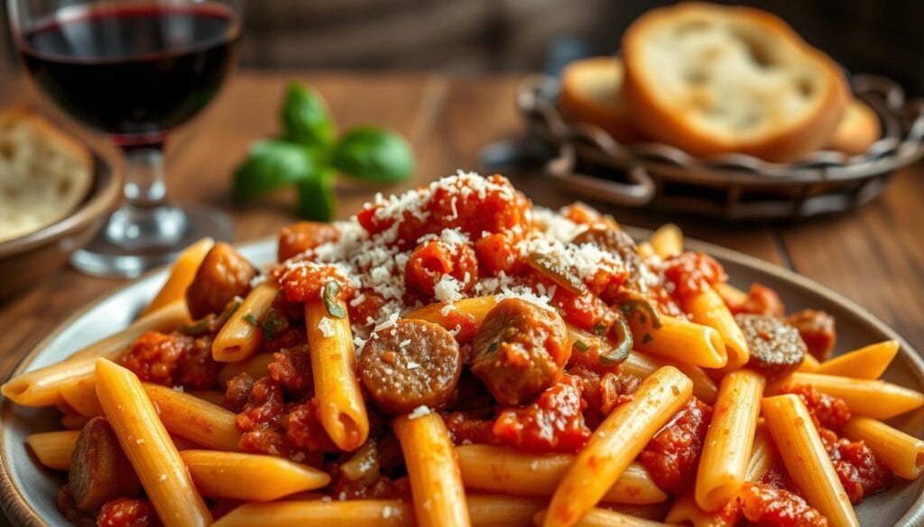 classic Italian sausage penne recipe