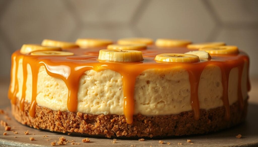 easy caramel banana pudding cheesecake