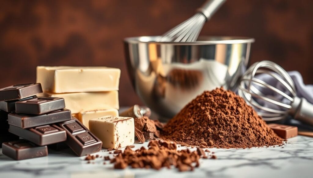 gourmet chocolate buttercream ingredients