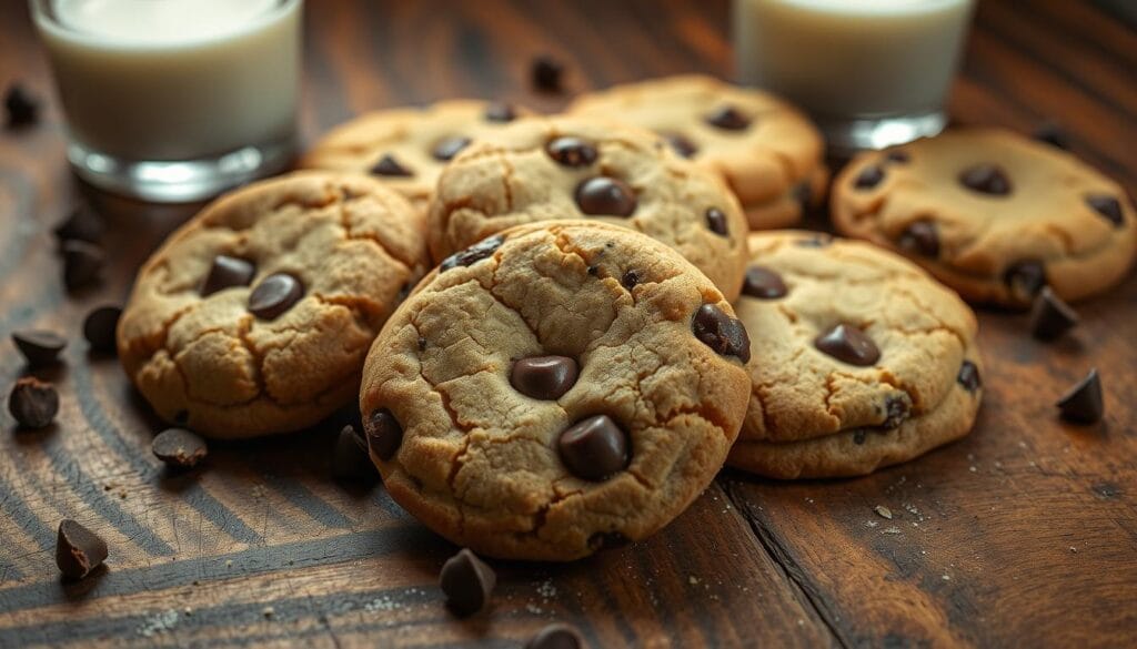 lazy chocolate chip cookies