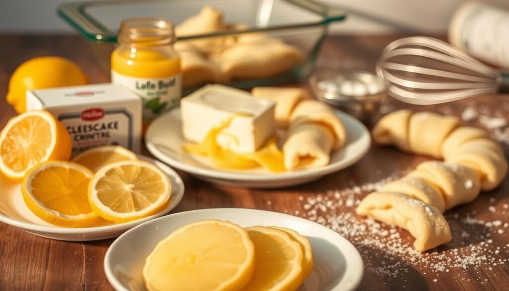 lemon cheesecake crescent rolls ingredients